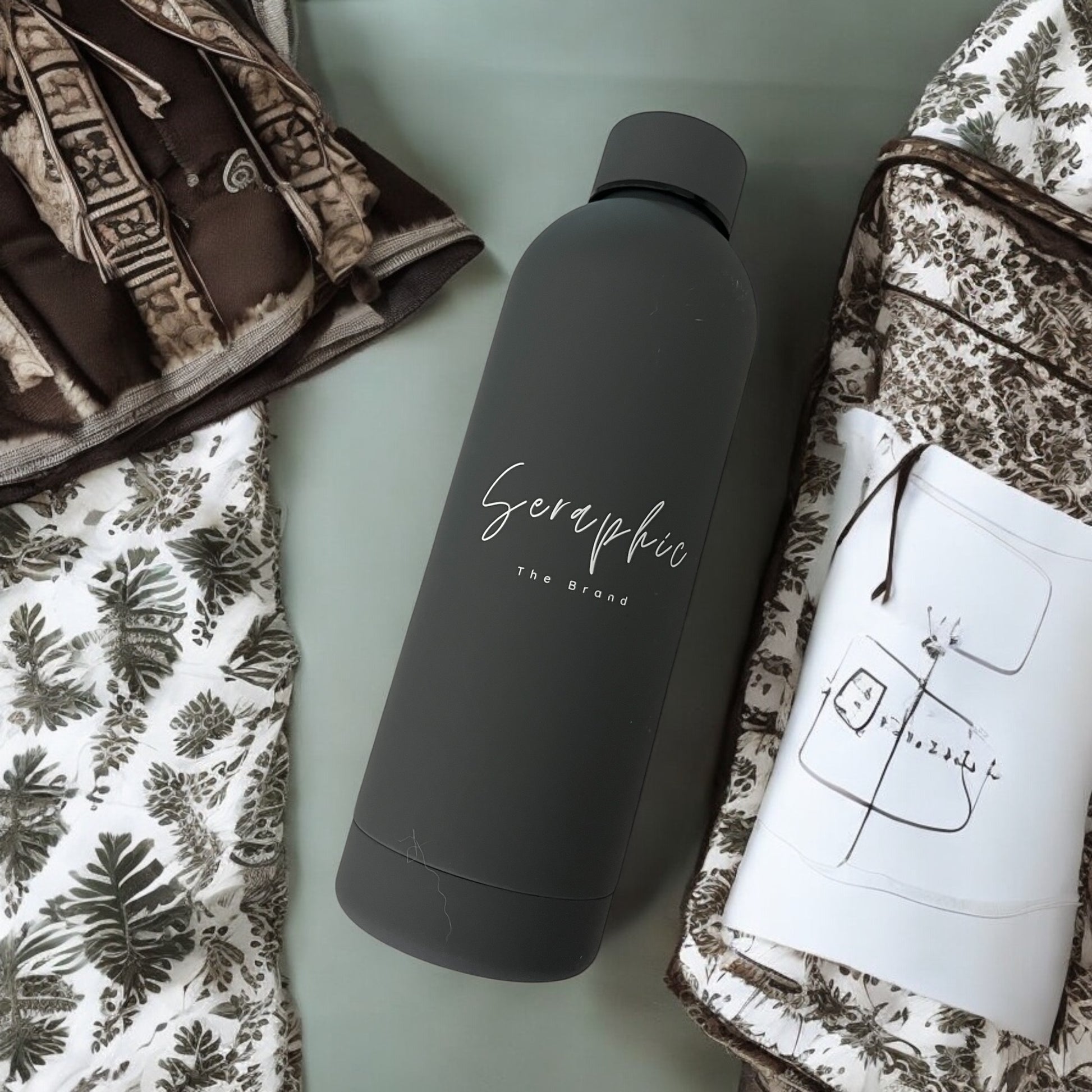 Water Bottle - Seraphic Grey