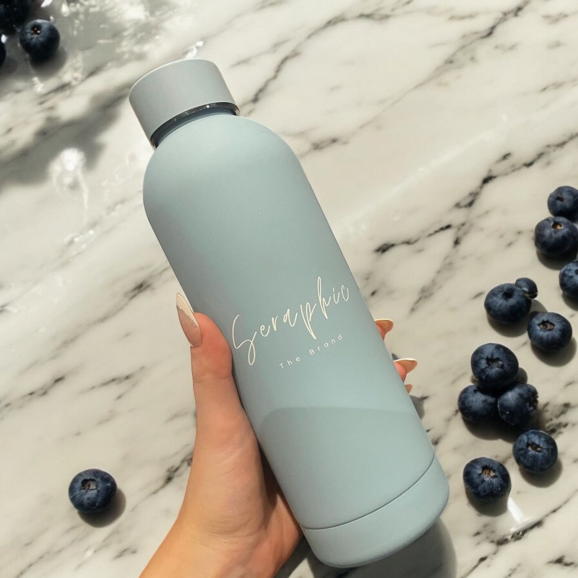 Water Bottle - Blue