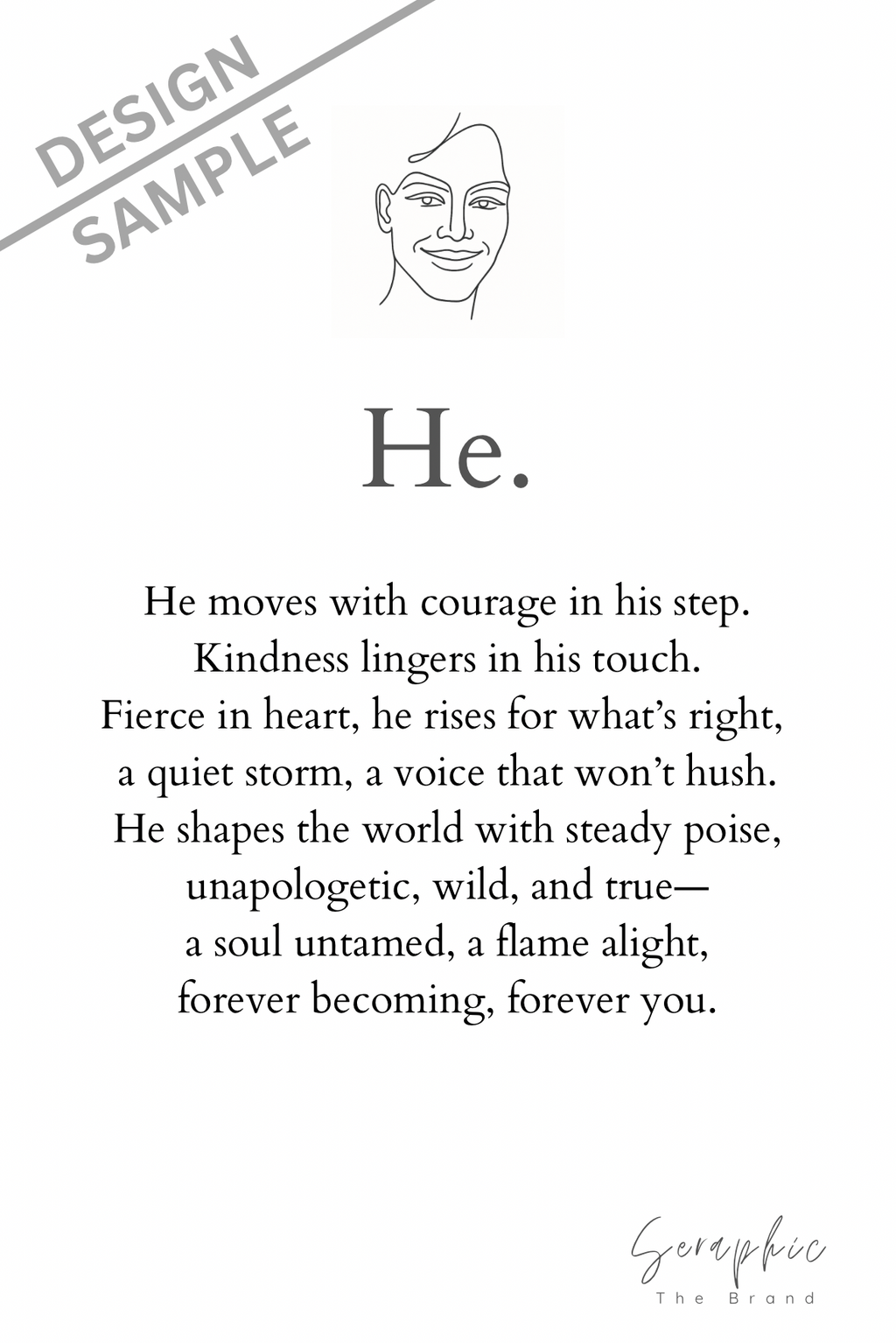 He Frame - Poetic Version