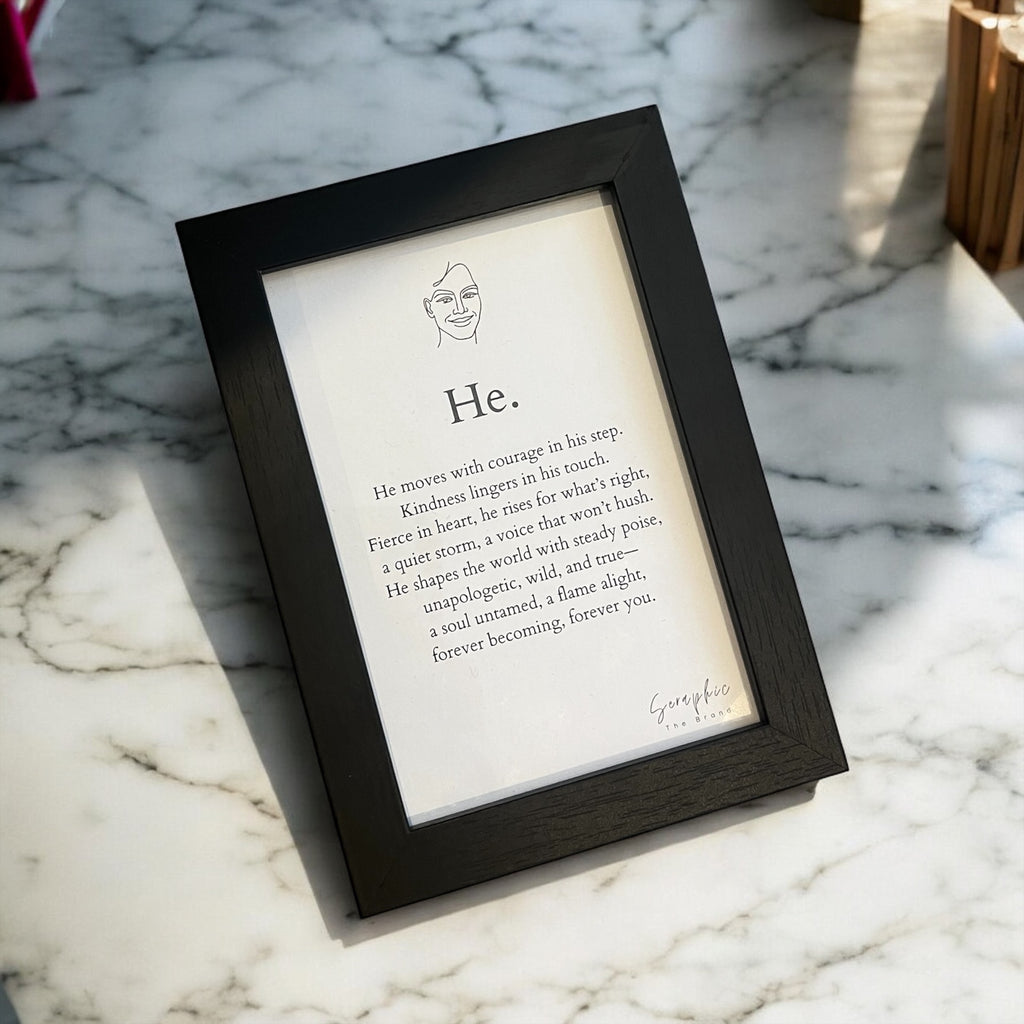 He Frame - Poetic Version